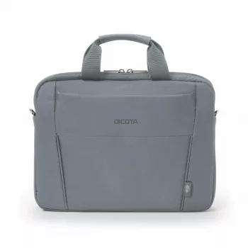 DICOTA Eco Slim Case Base nešiojamojo kompiuterio dėklas 13–14,1 col. pilkas / 300d perdirbtas poliesteris