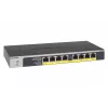 NETGEAR GS108LP Nevaldomas Gigabit Ethernet (10/100/1000) maitinimas per Ethernet (PoE) 1U juoda, pilka