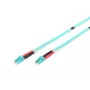 DIGITUS Fiber Optic Patch Cord, LC į LC, daugiamodis 50/125 µ, duplex, ilgis 5 m, OM3