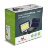 LED lauko prožektorius su saulės baterija MACLEAN MCE438, 5W, 400 lm, IP44, Li-Ion 5,2V, montuojamas ant sienos, balta šviesa, juodas