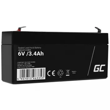 Akumuliatorius UPS Green Cell AGM38 6V 3,4Ah švino rūgšties sandarus AGM