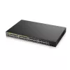Zyxel GS1900-48HPv2 valdomas L2 Gigabit Ethernet (10/100/1000) Power over Ethernet (PoE) jungiklis, juodas