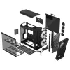 Kompiterio korpusas Fractal Design Torrent Tower Black, ATX/EATX/ITX, 2x180mm priekiniai ventiliatoriai, 2x3.5 colio vietos, 4x2.5 colio vietos, grūdintas stiklas