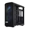 Kompiterio korpusas Fractal Design Torrent Tower Black, ATX/EATX/ITX, 2x180mm priekiniai ventiliatoriai, 2x3.5 colio vietos, 4x2.5 colio vietos, grūdintas stiklas
