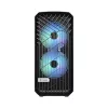 Kompiterio korpusas Fractal Design Torrent Tower Black, ATX/EATX/ITX, 2x180mm priekiniai ventiliatoriai, 2x3.5 colio vietos, 4x2.5 colio vietos, grūdintas stiklas