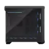Kompiterio korpusas Fractal Design Torrent Tower Black, ATX/EATX/ITX, 2x180mm priekiniai ventiliatoriai, 2x3.5 colio vietos, 4x2.5 colio vietos, grūdintas stiklas