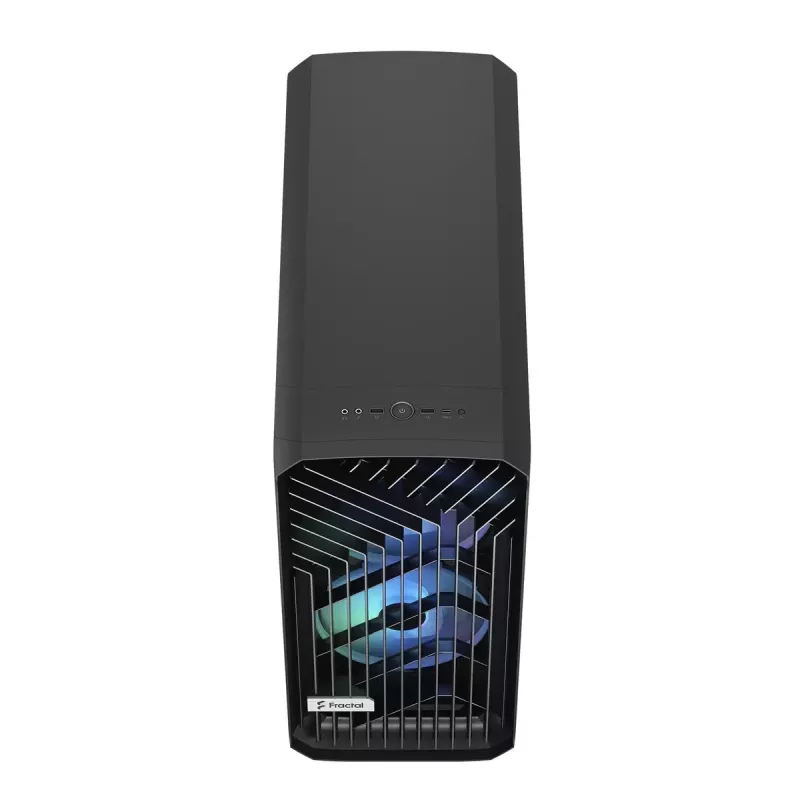Kompiterio korpusas Fractal Design Torrent Tower Black, ATX/EATX/ITX, 2x180mm priekiniai ventiliatoriai, 2x3.5 colio vietos, 4x2.5 colio vietos, grūdintas stiklas