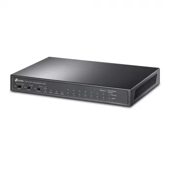 TP-Link TL-SL1311MP 8 prievadų 10/100Mbps + 3 prievadų Gigabit stalinis komutatorius su 8 prievadų PoE+