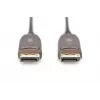 DIGITUS DisplayPort AOC hibridinio pluošto jungiamasis laidas M/M UHD 8K@60Hz, CE, juodas 15m
