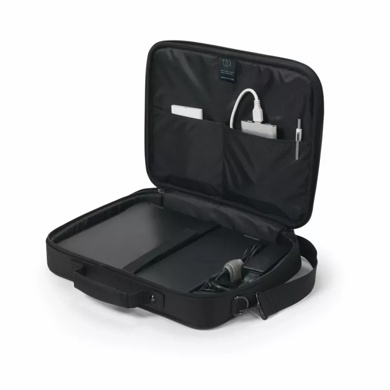 Dėklas nešiojamam kompiuteriui DICOTA Eco Multi Base 15-17,3 col. juodas / 300d Rpet poliesteris