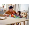 LEGO DUPLO traukinys su skaičiais 10954 – ankstyvojo mokymosi traukinys su sunumeruotais vagonais skaičiavimui ir rūšiavimui