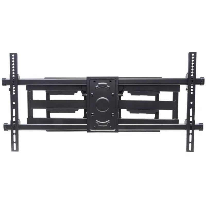 Manhattan sieninis laikiklis TV ir monitoriams (Full Motion), ekranams nuo 37″ iki 75″, VESA 200×200–800×400 mm, maks. 75 kg, juodas, viso gyvenimo garantija