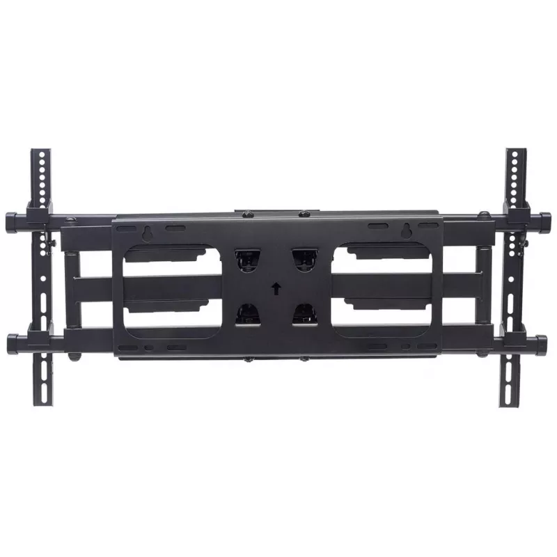 Manhattan sieninis laikiklis TV ir monitoriams (Full Motion), ekranams nuo 37″ iki 75″, VESA 200×200–800×400 mm, maks. 75 kg, juodas, viso gyvenimo garantija