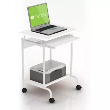 Techly ICA-TB S005W Baltas kompiuterinis stalas