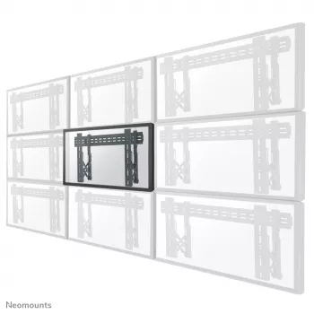 Neomounts LED-VW1000BLACK sieninis laikiklis vaizdo sienoms 40-75 colių - ištraukiamas - maks. 50 kg