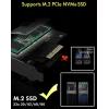 ICY BOX IB-PCI208-HS PCIe 4.0 M.2 NVMe adapterio kortelė su radiatoriumi