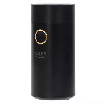 Kavos malūnėlis su plieninėmis girnomis Adler AD 4446bg — 150 W, 75 g talpa, juodas
