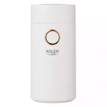 Kavos malūnėlis su akmeniniais girnomis Adler AD4446WG, 150 W, 75 g, baltas