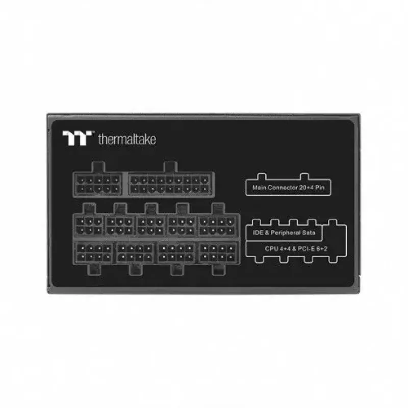 Terminis maitinimo blokas Thermaltake Toughpower PF1 750 W 24-pin ATX ATX Juoda