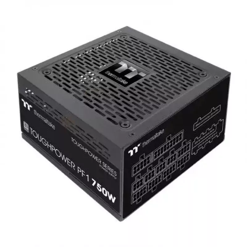Terminis maitinimo blokas Thermaltake Toughpower PF1 750 W 24-pin ATX ATX Juoda