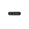 ICY BOX IB-DK4040-CPD belaidė USB 3.2 Gen 1 (3.1 Gen 1) Type-C dokų stotelė, antracito, juoda