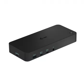 i-tec USB 3.0 / USB-C / Thunderbolt 3x 4K Dock stotelė su Power Delivery 100W