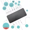 i-tec USB 3.0 / USB-C / Thunderbolt 3x 4K Dock stotelė su Power Delivery 100W