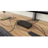 i-tec USB 3.0 / USB-C / Thunderbolt 3x 4K Dock stotelė su Power Delivery 100W