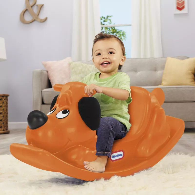Little Tikes supantis šuniukas - oranžinis