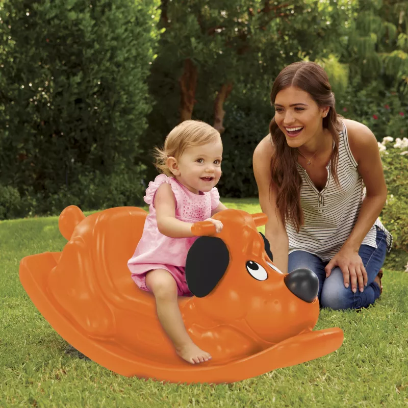 Little Tikes supantis šuniukas - oranžinis