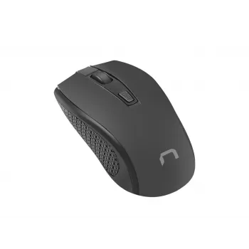 Belaidė optinė pelė NATEC Jay 2 RF — 2,4 GHz, 1600 DPI, ambidekstrinė, 4 mygtukai, juoda