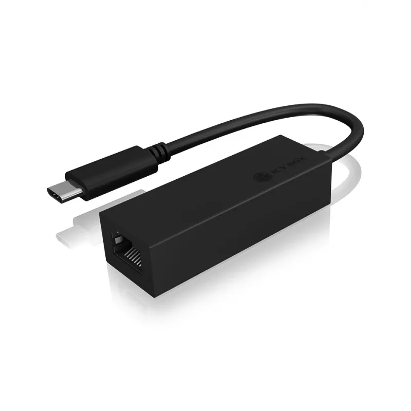 ICY BOX IB-LAN100-C3 Ethernet 1000 Mbit/s USB-C adapteris