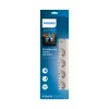 Apsauginis filtras Philips SPN7040WA/60 4 AC lizdai 600 J 2 m Baltas