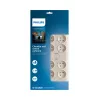 Philips SPN7080WA/60 apsauginis nuo viršįtampių lizdų blokas baltas 8 AC lizdai 2 m