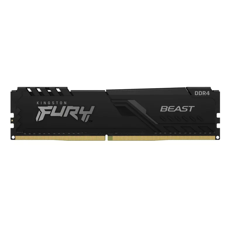 Kingston Technology FURY Beast 16GB 3200MT/s DDR4 CL16 DIMM (2 modulių rinkinys) Juoda