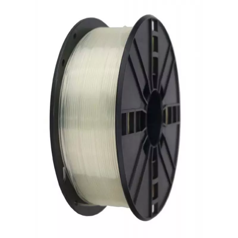 Gembird 3DP-PLA1.75-01-TR 3D spausdinimo medžiaga, skaidrus PLA, 1,75 mm, 1 kg