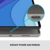 LOGITECH Combo Touch – klaviatūros dėklas, skirtas iPad Pro 12,9 colio (5 kartos), anglų QWERTY