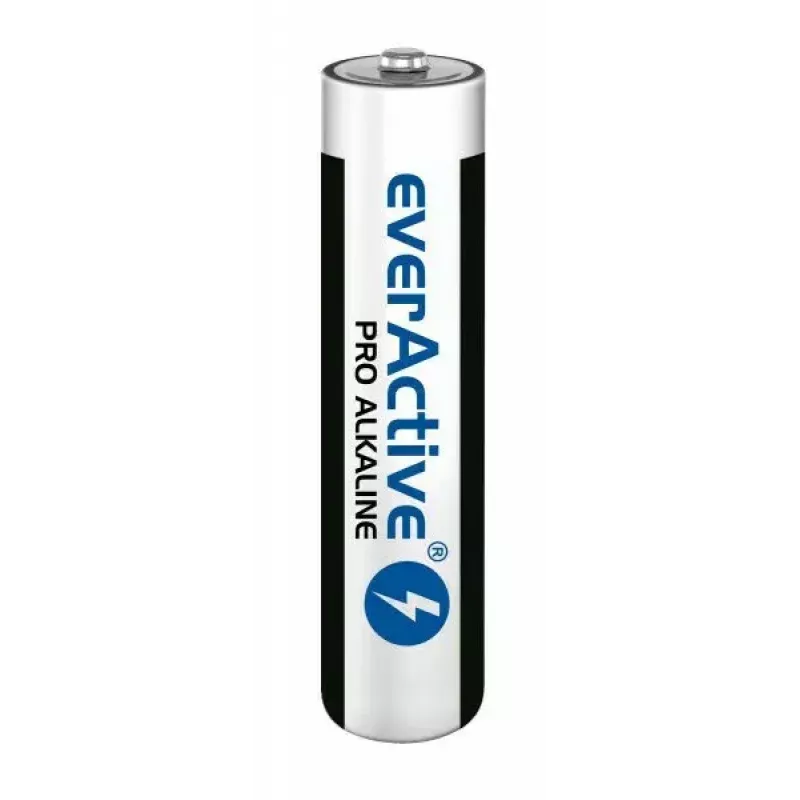 Šarminės AAA baterijos everActive LR03PRO4T — 4 vnt., 1,5 V, 1250 mAh, 44,5×10,5 mm