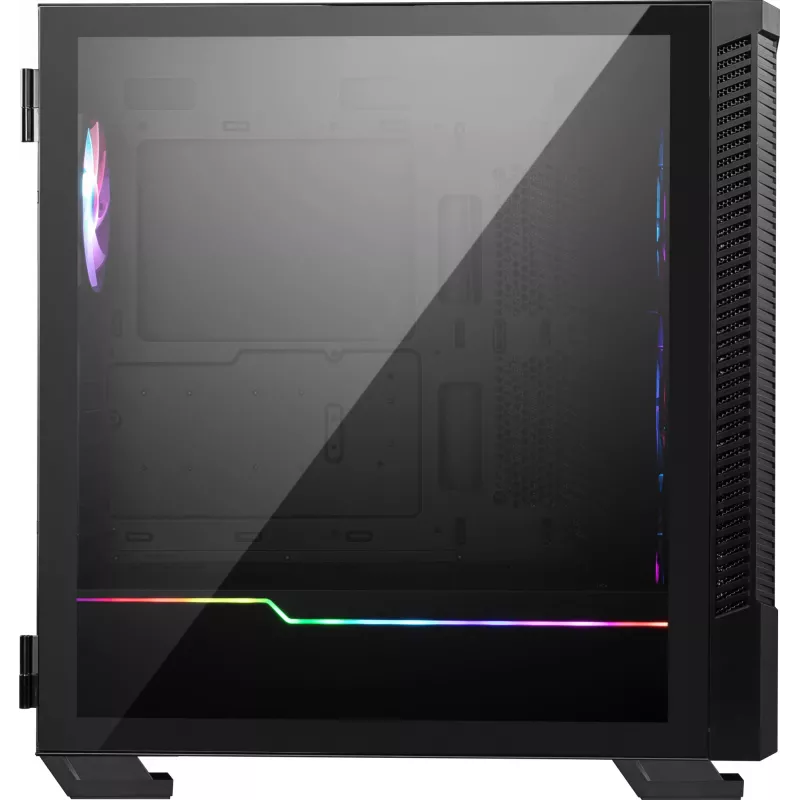 Korpusas MSI MPG VELOX 100R Mid Tower Juodas — ATX, 7 lizdų plėtimui, 2×3.5 colio vietos, 2×2.5 colio vietos, USB-C