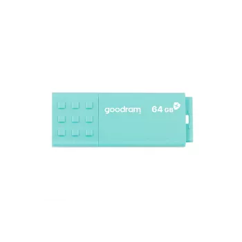 USB atmintukas GOODRAM 64 GB USB Type-A 3.2 Gen 1 UME3, turkio, skaitymas 60 MB/s, rašymas 20 MB/s