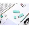 USB atmintukas GOODRAM 64 GB USB Type-A 3.2 Gen 1 UME3, turkio, skaitymas 60 MB/s, rašymas 20 MB/s