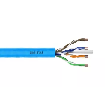 Tinklo kabelis DIGITUS DK-1614-VH-1 U/UTP Cat.6 1m juodas