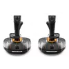 Thrustmaster T.16000M FCS SPACE SIM DUO juodos, oranžinės spalvos USB svirtys analoginės / skaitmeninės asmeniniam kompiuteriui