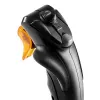 Thrustmaster T.16000M FCS SPACE SIM DUO juodos, oranžinės spalvos USB svirtys analoginės / skaitmeninės asmeniniam kompiuteriui