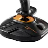 Thrustmaster T.16000M FCS SPACE SIM DUO juodos, oranžinės spalvos USB svirtys analoginės / skaitmeninės asmeniniam kompiuteriui