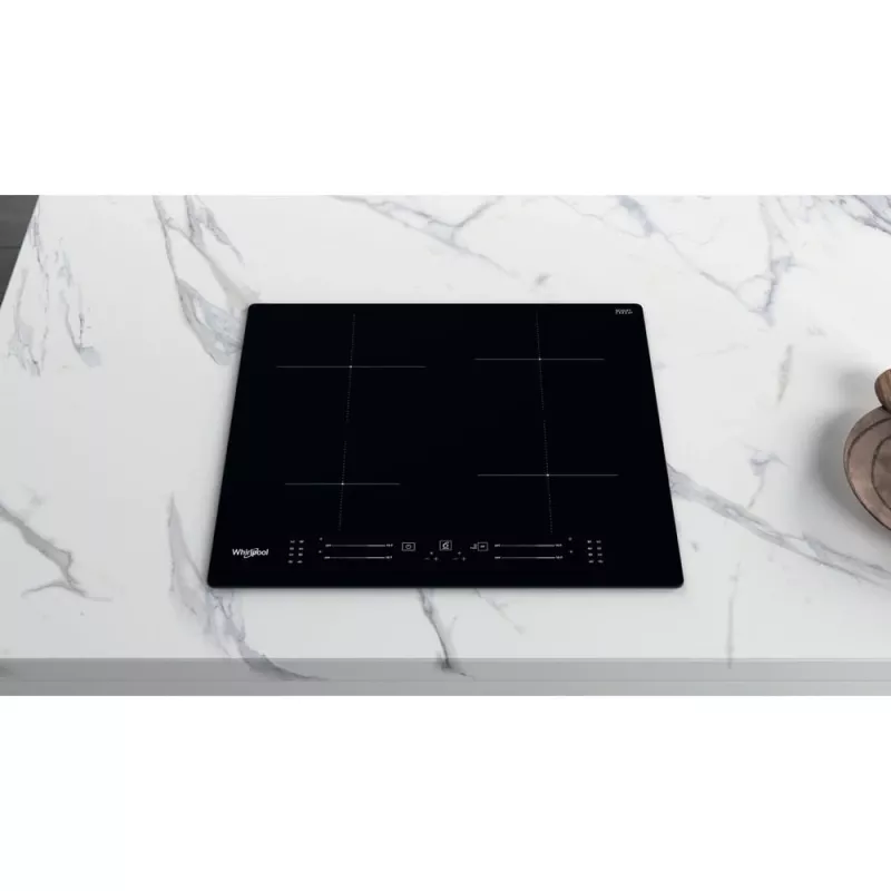 Whirlpool WS S4060 BF juoda įmontuojama 60 cm indukcinė kaitlentė 4 zonos