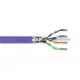 DIGITUS CAT6 F/UTP montavimo kabelis - B2ca - 500 m - Violetinis