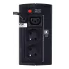 Nepertraukiamo maitinimo šaltinis EVER DUO 550 PL AVR USB 550VA, 0,55 kVA / 330 W, Line-Interactive, 3×C13 lizdai, 12V 5Ah baterija