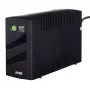 Nepertraukiamo maitinimo šaltinis EVER DUO 550 PL AVR USB 550VA, 0,55 kVA / 330 W, Line-Interactive, 3×C13 lizdai, 12V 5Ah baterija