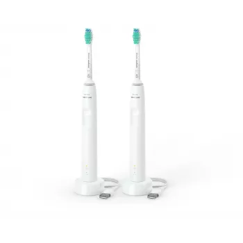 Philips 3000 serijos 3100 serijos HX3675/13 2 vnt. soniniai dantų šepetėliai - balti